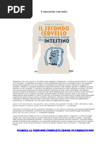 (SCARICA) Il Secondo Cervello PDF