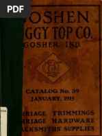 (1915) Catalogue & Net Price List: No.39