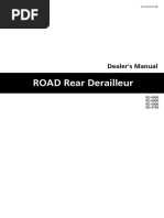 ROAD Rear Derailleur: Dealer's Manual