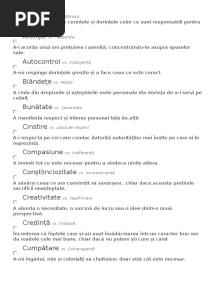 Trasaturi Morale