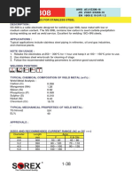 Description:: AWS A5.4 E308-16 JIS Z3221 ES308-16 EN 1600 E 19 9 R 1 2 Covered Electrodes For Stainless Steel