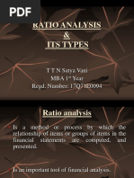 Ratio Analysis and Its Types