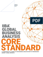 IIBA Global BusinessAnalysis CoreStandard