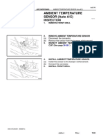 AMBIENT TEMPERATURE SENSOR (Auto A/C)