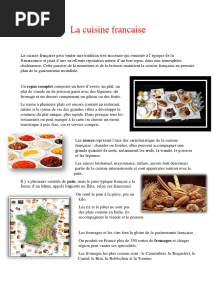 La Cuisine Francaise