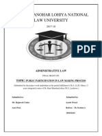 Administrative Law F.D