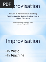 Improvisational Mindset Slides