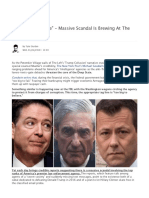 Too Big To Believe - Massive Scandal Is Brewing at The FBI - Zero Hedge