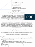 The Anatomy of Philosophical Style PDF