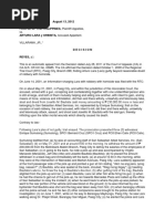 G.R. No. 199877 August 13, 2012 PEOPLE OF THE PHILIPPINES, Plaintiff-Appellee, ARTURO LARA y ORBISTA, Accused-Appellant