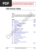 Icm en 1400 Instrinsic Safety