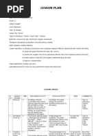 LESSON PLAN Andy's School Day 4