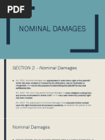 Nominal Damages