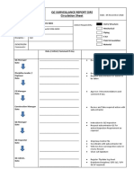 QC Surveillance Report (SR) Circulation Sheet: Cancelled Activity On 017-PRK-31002