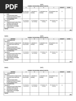 Rubric For Rating Groupmates