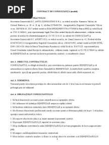 CONTRACT de Consultanta-Model