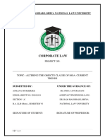 Corporate Law FD ANKANA