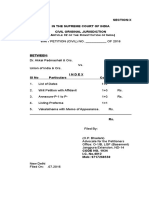 WRIT PETITION Revised and Formatted Draft 7.7.2016 2