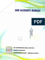 FInance and Accounts Manual