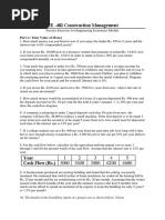 Engineering Economics - Practice Problems