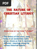 The Nature of Christian Liturgy