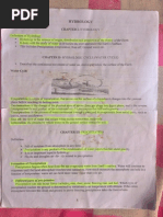CHAPTER 1&2 Hydrology