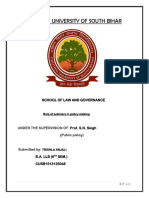 Role of Judiciary in Public Policy