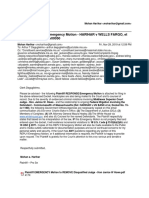 HARIHAR Files EMERGENCY Motion for the Removal of Disqualified MA Superior Court Judge - Hon. Janice W. Howe, Including NEW Claims against Defendant - Commonwealth of Massachusetts in Related Fed Lawsuit (Ref. HARIHAR v US BANK et al, Docket No. 15-cv-11880)