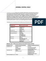 Internal Controls Tools