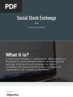 Social Stock Exchange Presentation