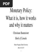 Gent - Slides Monetary Policy