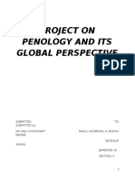 Project On Penology and Its Global Perspective