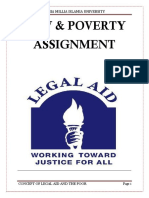 Law & Poverty Assignment: Jamia Millia Islamia University