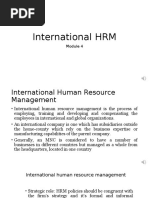 International HR Strategy