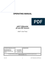 GLI PHD-Differential PH-OrP Sensors Operating Manual