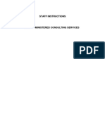 Staff Instructions Adb Consulting PDF