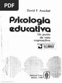 Ausubel (1980) Psicologia Educativa PDF