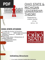 Ohio State & Michigan Leadership-Theory: Prese