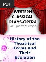 Western Classical Arts 4th Quarter