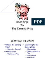 Roadmap To The Deming Prize