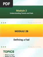 2B I Module 2 I Defining A Fad