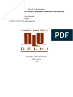 Final Draft-Banking Law A Study of The IL&FS Fiasco: Reasons, Consequences, Response and Legal Implication