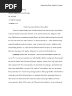 Zombie Apocalypse Synthesis Group Essay