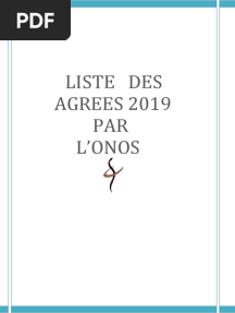 Liste Agréés 2019 Finale