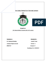 Legislative Drafting Synposis