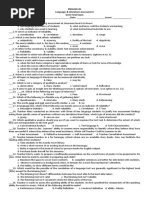 English 26 Language & Literature Assessment Semi Final Exam Name: Date: Score: I-Multiple Choice