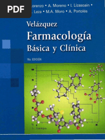 Farmacología Básica y Clínica de Velázquez PDF