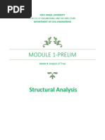 Module 1 - Les #4 Analysis of Truss