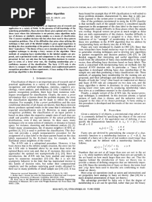 A Fuzzy K-Nearest Neighbor Algorithm