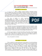 Municipality of San Fernando V. Firme: G.R. L-52179, 08 April 1991